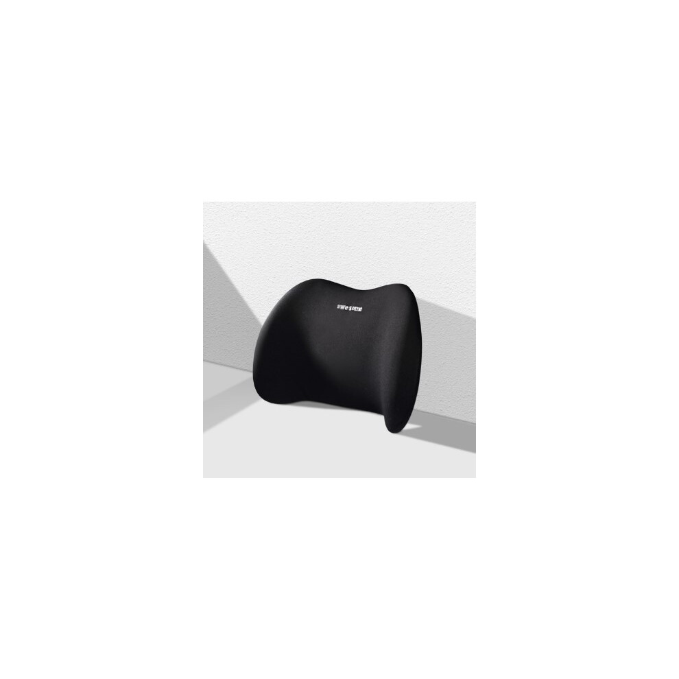 (black waist) Memory Cotton Car Neck Headrest Pillow Car Accessories Cushion Auto Seat-image-OPC-PG8D8H6-NEW