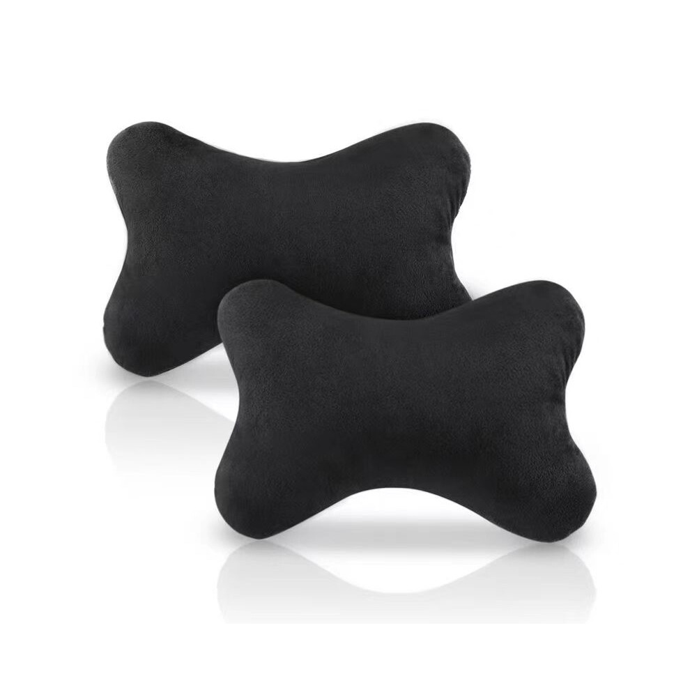 (No Logo 2Pcs) For Hyundai Genesis Logo G80 G70 G90 Gv80 Gv70 Gv60 Suv 2Pcs Car Seat Black 9329547817041
