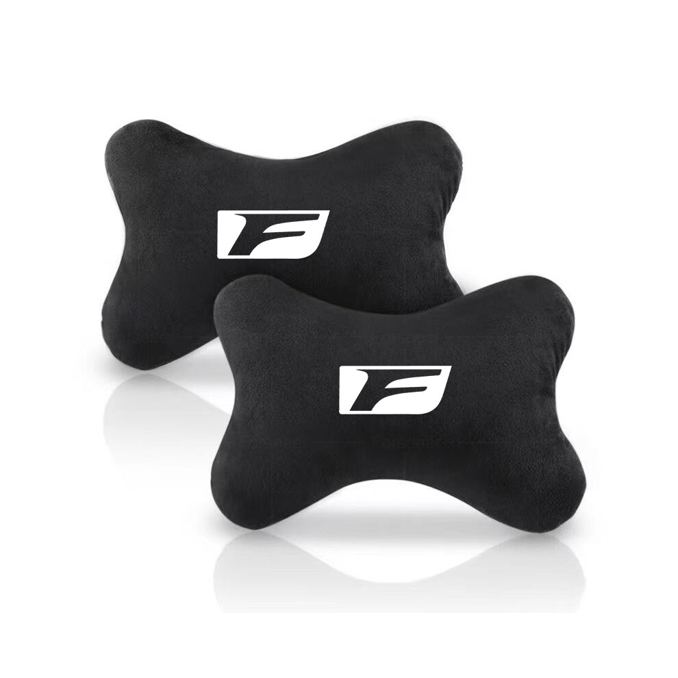 (For F 2pcs) 2Pcs Car Seat Headrest Neck Pillows Cushion Accessories For Lexus F LFA-image-OPC-PG8D8Q8-NEW