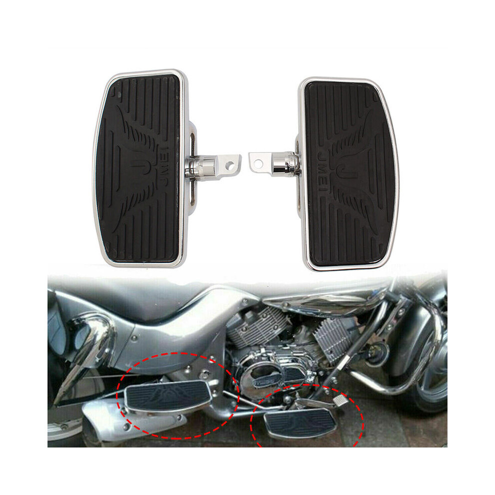Motorcycle Front Rear Driver Passenger Footrest Footpeg Floorboard Footboards For Harley Sportster Iron Xl883 1200 Dyna 9190758424508
