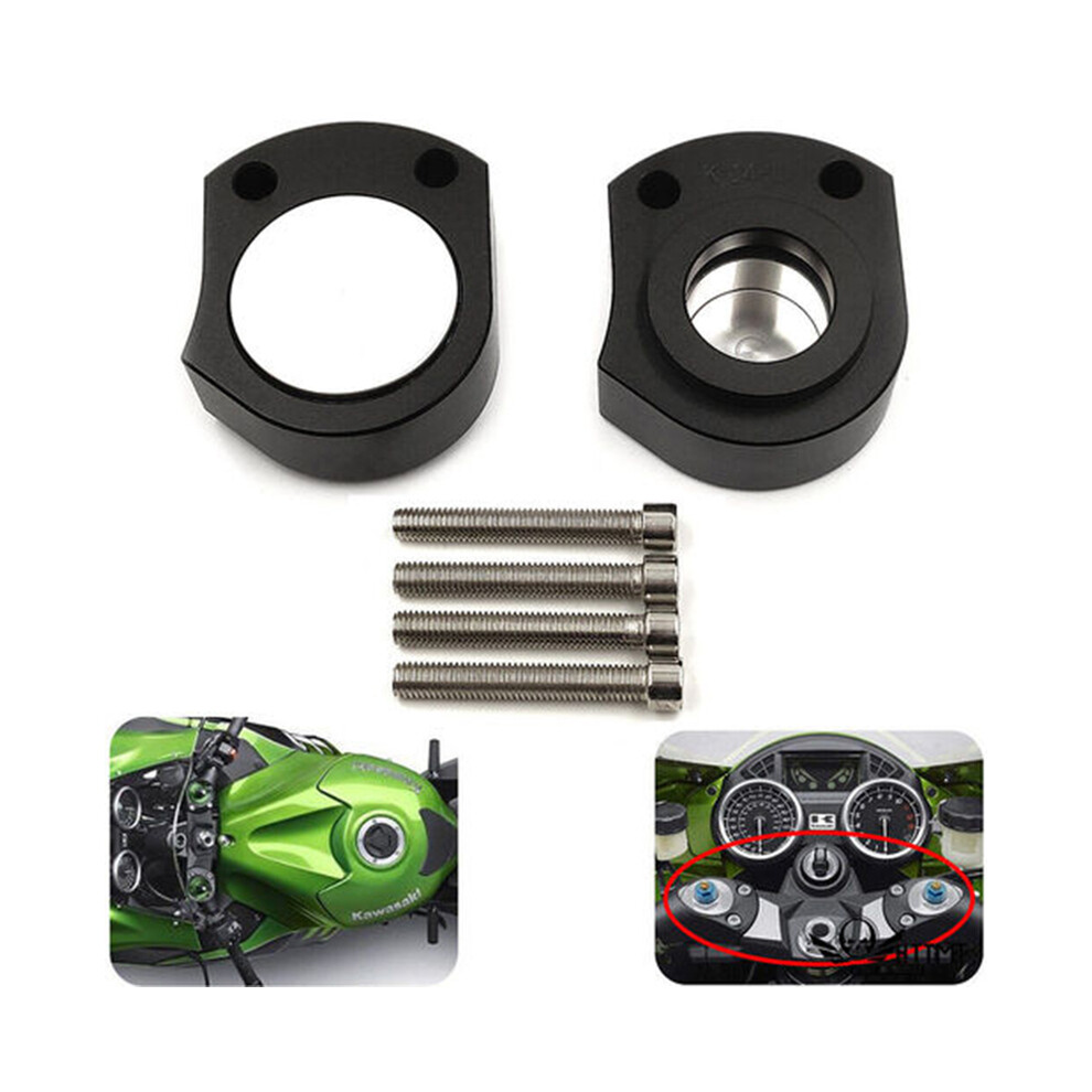 Motorcycle Heightening Code Accessories Handle Handlebar Lifting Seat For Kawasaki Zx-14R Ninja Zzr 1400 9190758421910