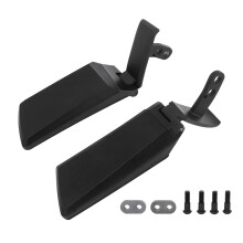 (Noir) accessoires de moto pour Honda Goldwing GL1800 Tour 2018-2020 accoudoirs réglables pour passager