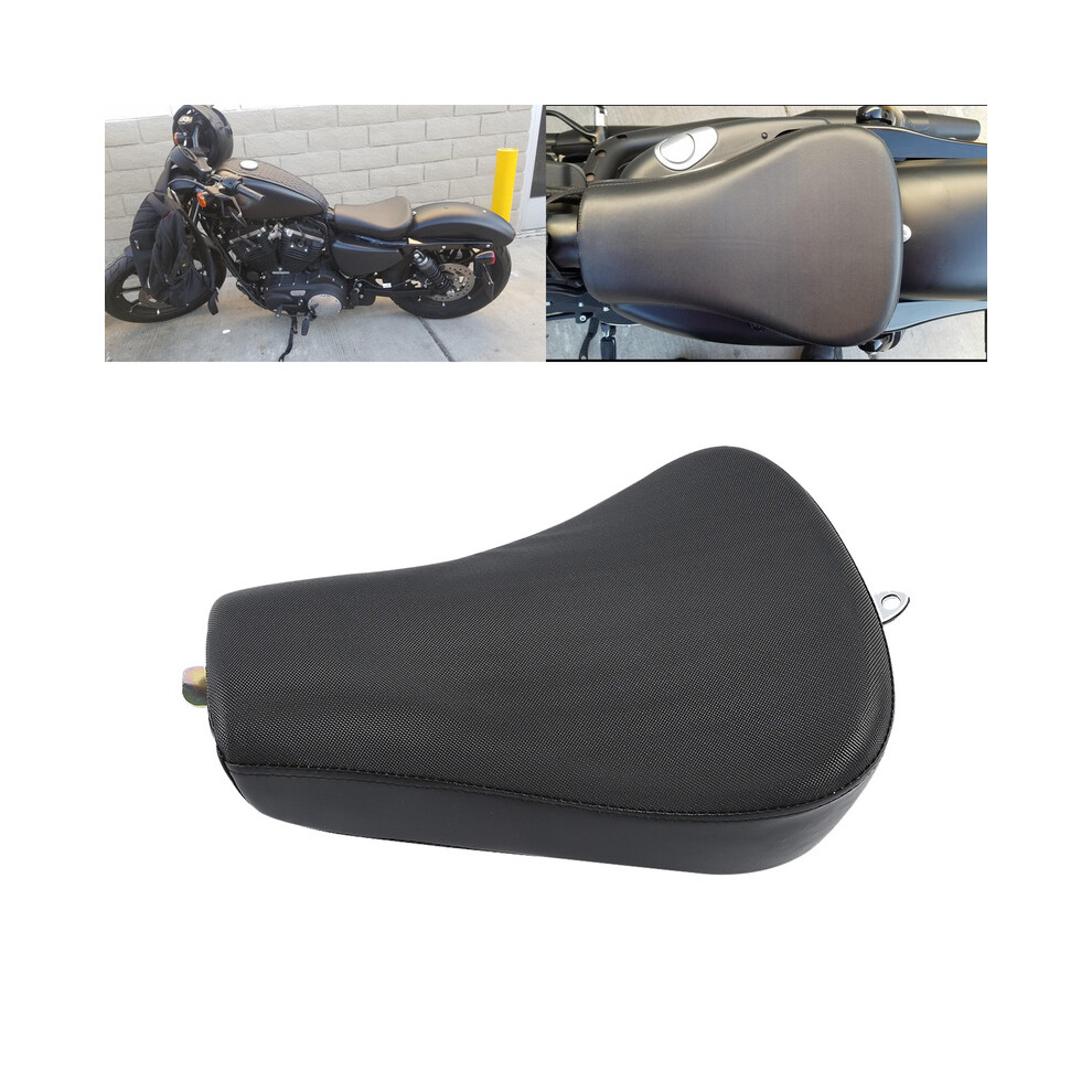 Motorcycle Front Driver Rider Solo Seat Cushion For Harley Sportster Forty Eight Xl883 1200 72 48 Black 9190758419610