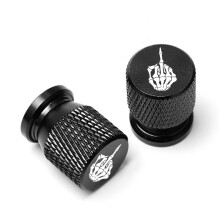 (Majeur 1) 2 pièces bouchon de valve de pneu de moto en aluminium anti-poussière universel pour KTM