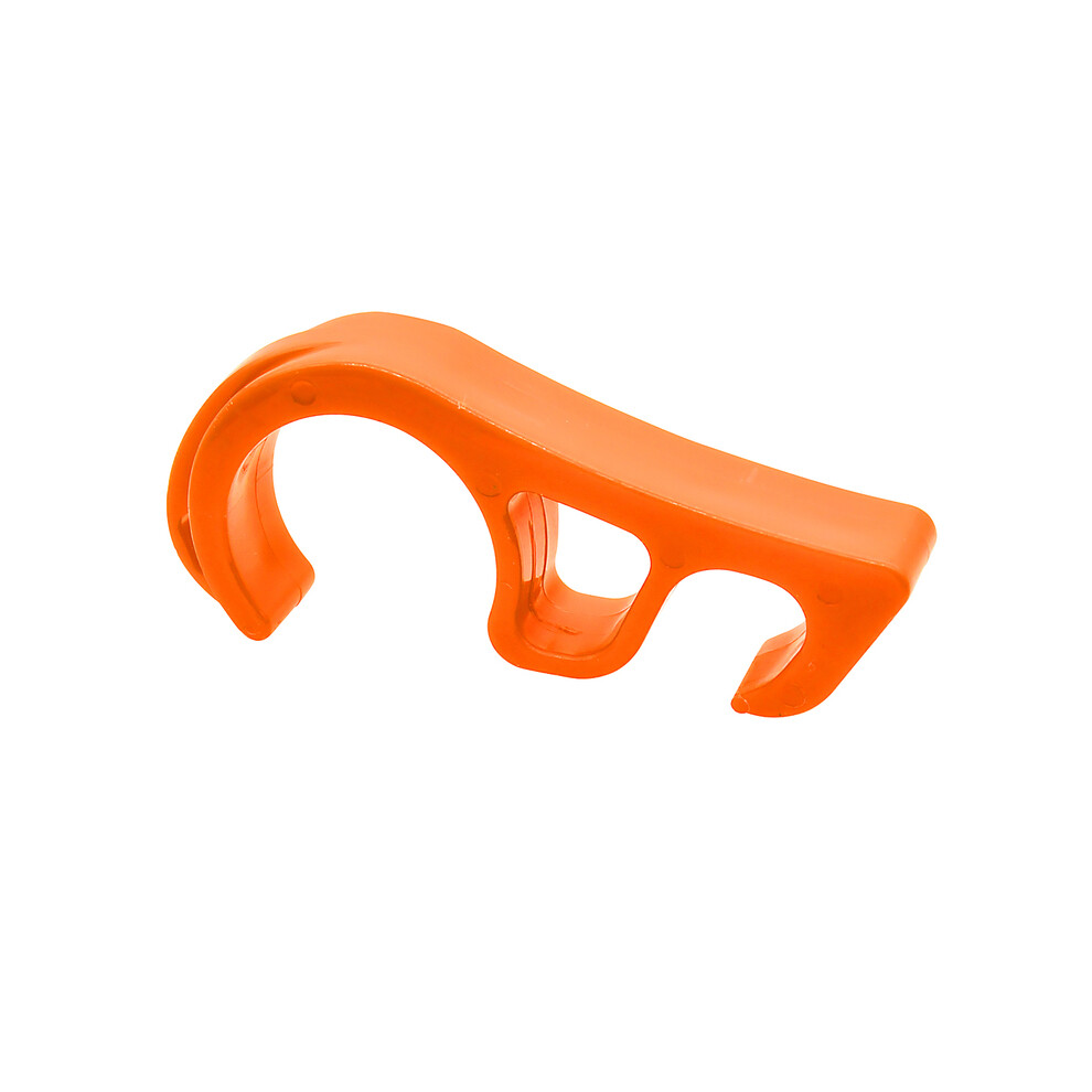 (Orange) Crochet de frein universel pour moto Verrou de sécurité de stationnement Rampe de vélo Verrou