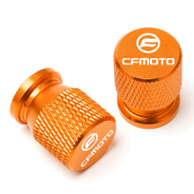 (CFMOTO 7) 2 pièces bouchon de Valve de pneu de moto en aluminium anti-poussière universel pour CFMOTO