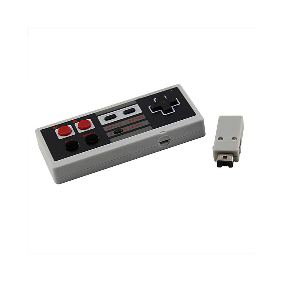 Wireless Receiver Game Controller 2.4Ghz Joystick Gamepad For Nintendo Entertainment System For Nes Mini Classic Edition 9190758407594