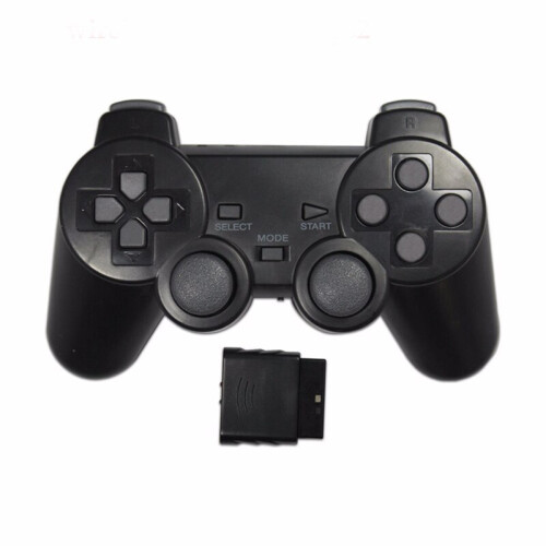 (Schwarz)Wireless Controller 2,4G Gamepad Dual Vibration Joystick für ...