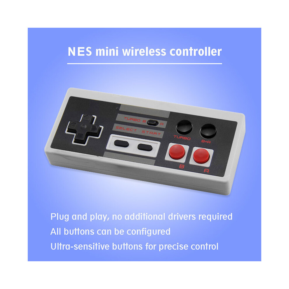 2.4Ghz Wireless Controller Joystick For Nes Mini Classic Game Console Gamepad 9190758404401