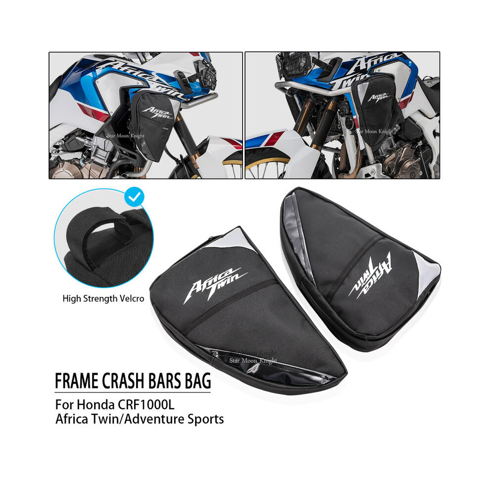 Maxpower For Honda Crf1000l Africa Twin Crf 1000 L Adventure Sports Motorcycle Frame Crash Bars Waterproof Bag Placement Saddlebag Bag
