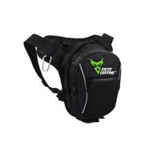 (Vert) Sac de moto Motocycliste Riders Sac de taille Drop Leg Bag Fanny Pack Hommes Militaire Tactique