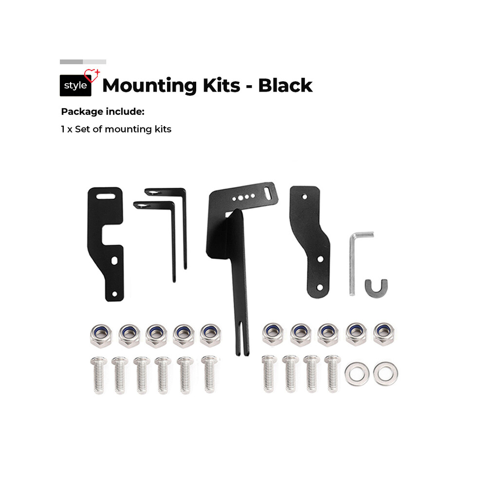 (Kits de montage noirs) Nouvelle boîte à outils Boîte à outils Sacs intérieurs pour BMW R1200GS R1250GS