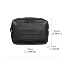 (Grands) sacs de moto universels sac de rangement de guidon sacoches d'outils de moto coque rigide pour