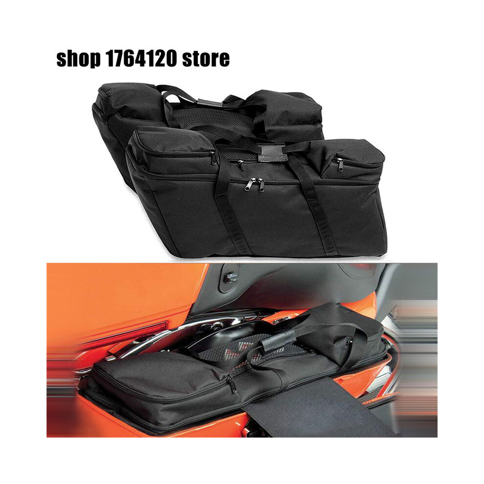 Maxpower Motorcycle Inner Bags Luggage Side Bags Saddlebag Liners Tour Pack For Harley Touring Electra Street Glide Road King 1993-2023