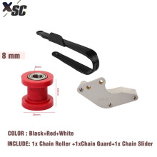 (8mm E) Moto Bras Oscillant Protection Chaîne Curseur Couverture Arrière Chaîne Protecteur Garde Guide
