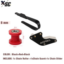 (8mm D) Moto Bras Oscillant Protection Chaîne Curseur Couverture Arrière Chaîne Protecteur Garde Guide