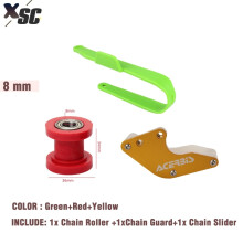 (8mm I) Moto Bras Oscillant Protection Chaîne Curseur Couverture Arrière Chaîne Protecteur Garde Guide