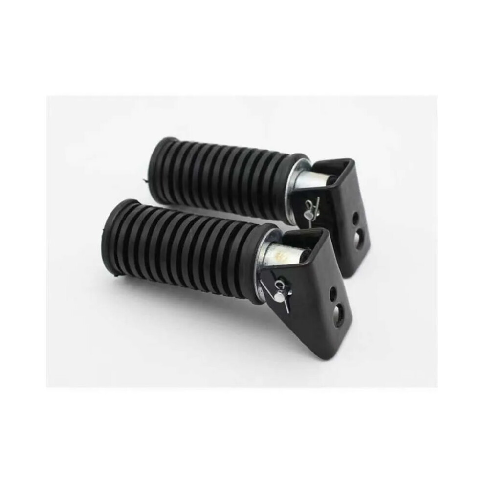 Maxpower 2Pcs Motorcycle Front Rear Footrests Motorcycle Foot Pegs For Suzuki Gs125 Gn125 Motocross Motorcycle Accessories Footpeg Pedals