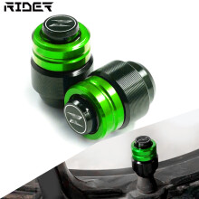 (Z two green) pour Kawasaki z900 z400 z300 z650 z750 z800 z900rs z1000/R H2, couvercle de tige de valve