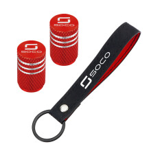 (Mélange de produits - rouge) Pour Super Soco CPx CUmini CUx TC 50 TC Max Wanderer Bouchon de valve