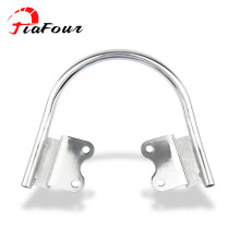 (Chrome) Convient pour Triumph Speed Twin 1200 2019-2022 Poignées de maintien arrière pour passager