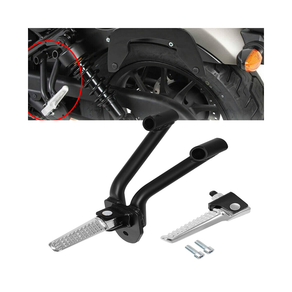 Motorcycle Rear Passenger Foot Pegs Footrests Pedals For Honda Rebel Cmx 300 500 2017-2021 2020 Black 9190758425918