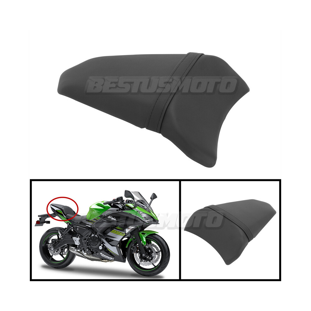 Maxpower Motorcycle Rear Passenger Pillion Seat Fit For Kawasaki Ninja 650 Ex650 Z650 2017 2018 2019 2020 2021