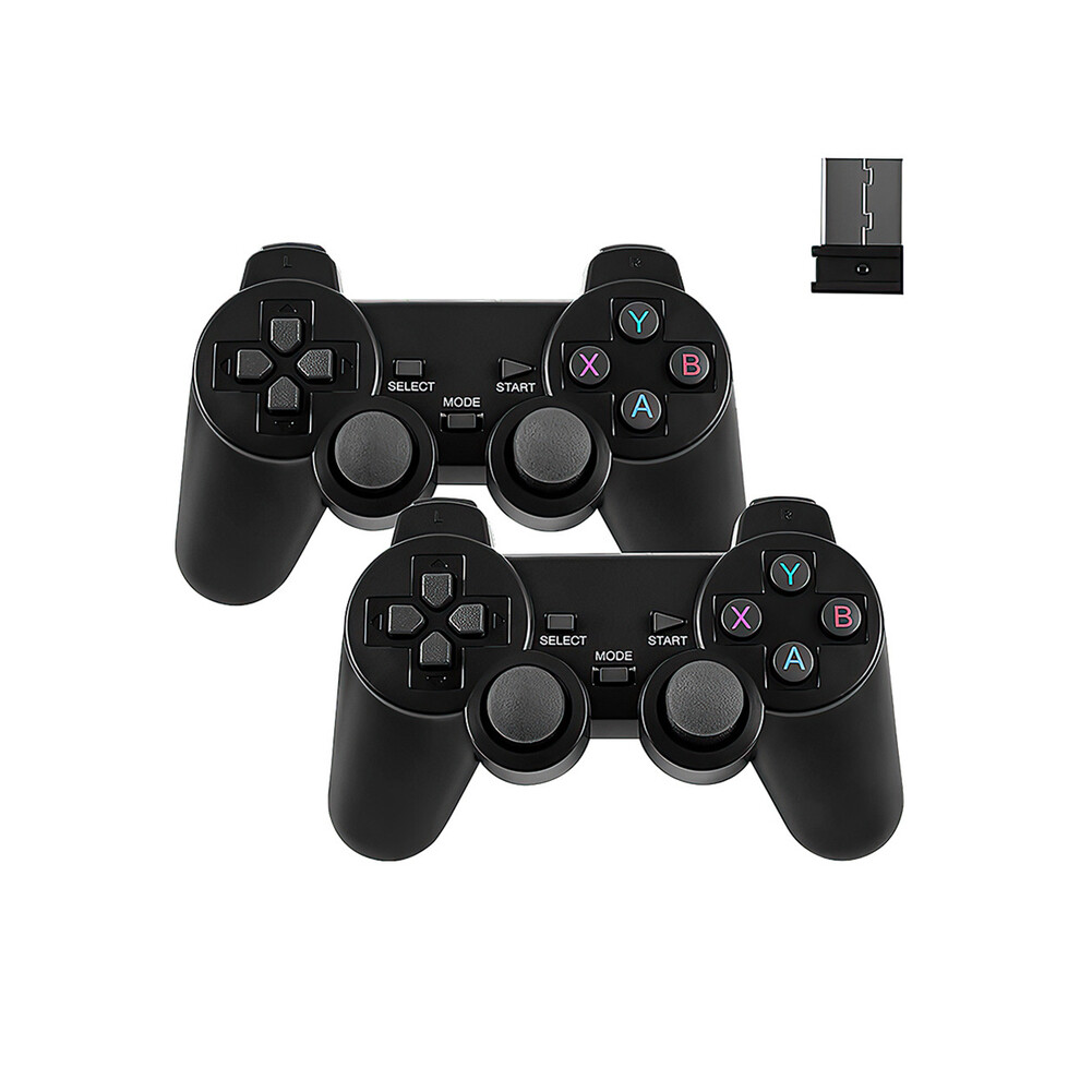 Maxpower 2.4G Joystick Gamepad With Receiver Wireless Gamepad 3D Rocker Home Tv Mini Game Console Controller Battery Operated For Ps1