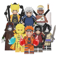 (WM2105—2112) Naruto Minifigures Kid's Toys Fit Lego
