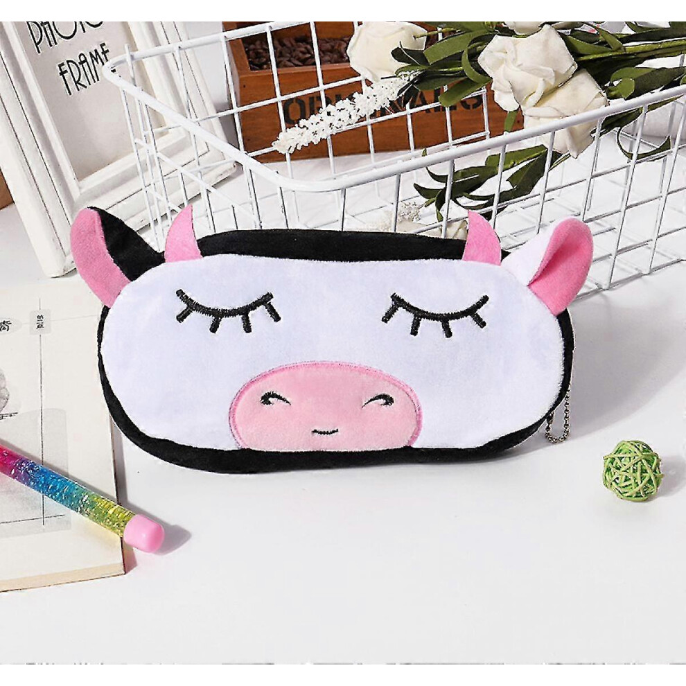 Konhill (As Show, One Size) Veeki Pencil Case For Boy, Soft Plush Pen Pouch Bag Stationery Case For School Supplies Organizer Pen Case