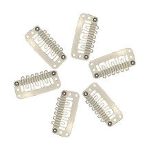 (As show, One size) 140 Piece Clips Wigs Clips U Shape Snap Clips Iron Metal Replacement Hair Clips Comb Clips For Extensions Wigs Diy Hair Extensions