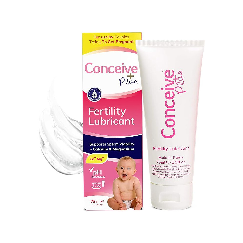 Conceive Plus Fertility Lubricant | For Couples Trying To Conceive | Patented Conception Personal Lubricant, Non-Sticky | Key Ingredients