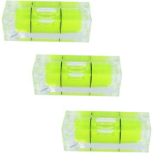 (As show, One size) Mini Bubble Spirit Level x 3 Square 29mm