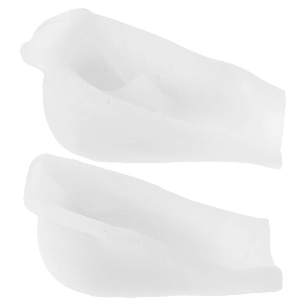 Kricely (Size 8, One Size) Inside Heighten Insoles Silicone Heel Pads Cover Silicone Shoes Pads Invisible Heighten Insoles (5.5Cm)
