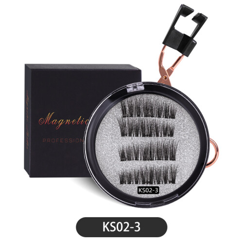 4 Box Different Models Magnetic Suction False Eyelashes 2