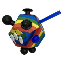 (H) 12-sided Decompression Cubes Toy Stress and Anxiety Relief Depression