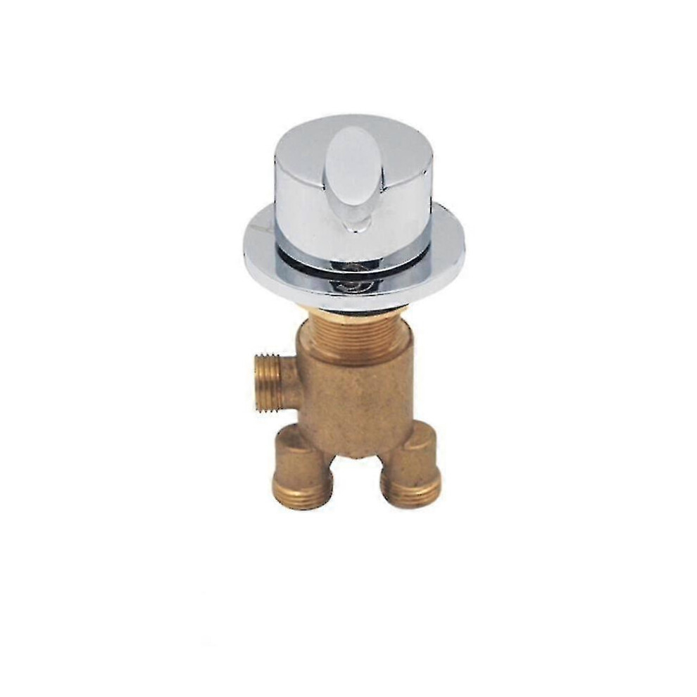 (As Show, One Size) Bathtub Faucet Bath Mixer Two Piece Split Shower Faucets Hot And Cold Water Faucet Or Way Diverter _ Newway 5063855096104