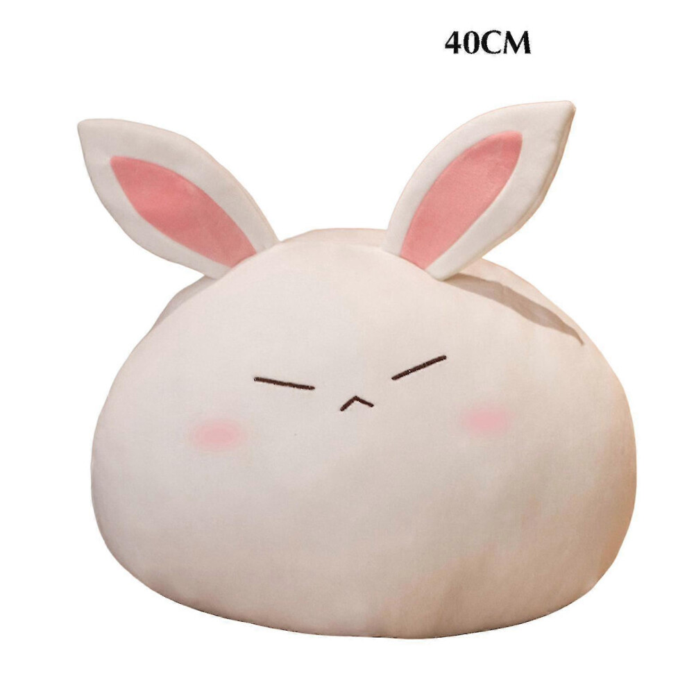 (30cm, Angry) Lovely Rabbit Head Plush Pillow Stuffed Rabbit Doll Cute Delicate Stuffed Figurine For Baby Accompany Sleep Toy-L-image-OPC-PG8FFT6-NEW