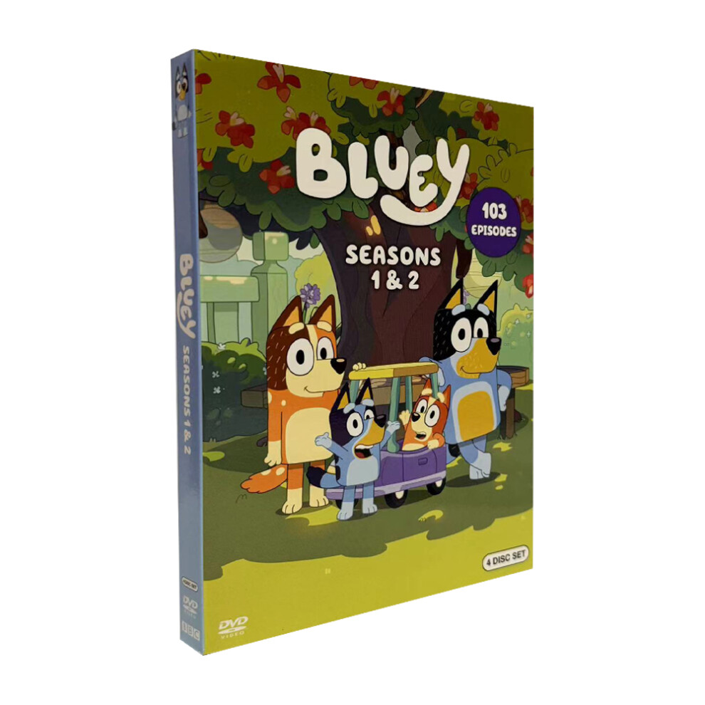 Bluey Season 1-2 4DVD