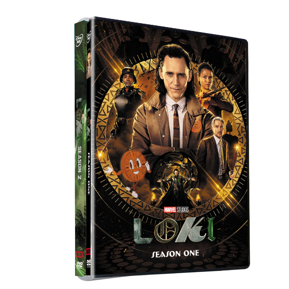 Azip Loki: Seasons 1–2 On 4Dvd — Time-Traveling Mischief Starring Tom Hiddleston, Sofia Di Martino & Owen Wilson