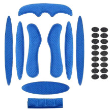 (grey, One size) Universal Helmet Foam Pads Replacement Set Helmet Sponge Lining