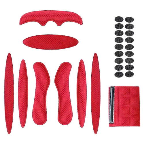 (blue, One size) Universal Helmet Foam Pads Replacement Set Helmet Sponge Lining 2