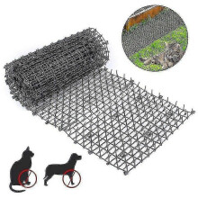 (As show, One size) Garden Cat Poop Pad Anti-stab Belt, Cat Repellent Pad Flower Cat Repellent Net