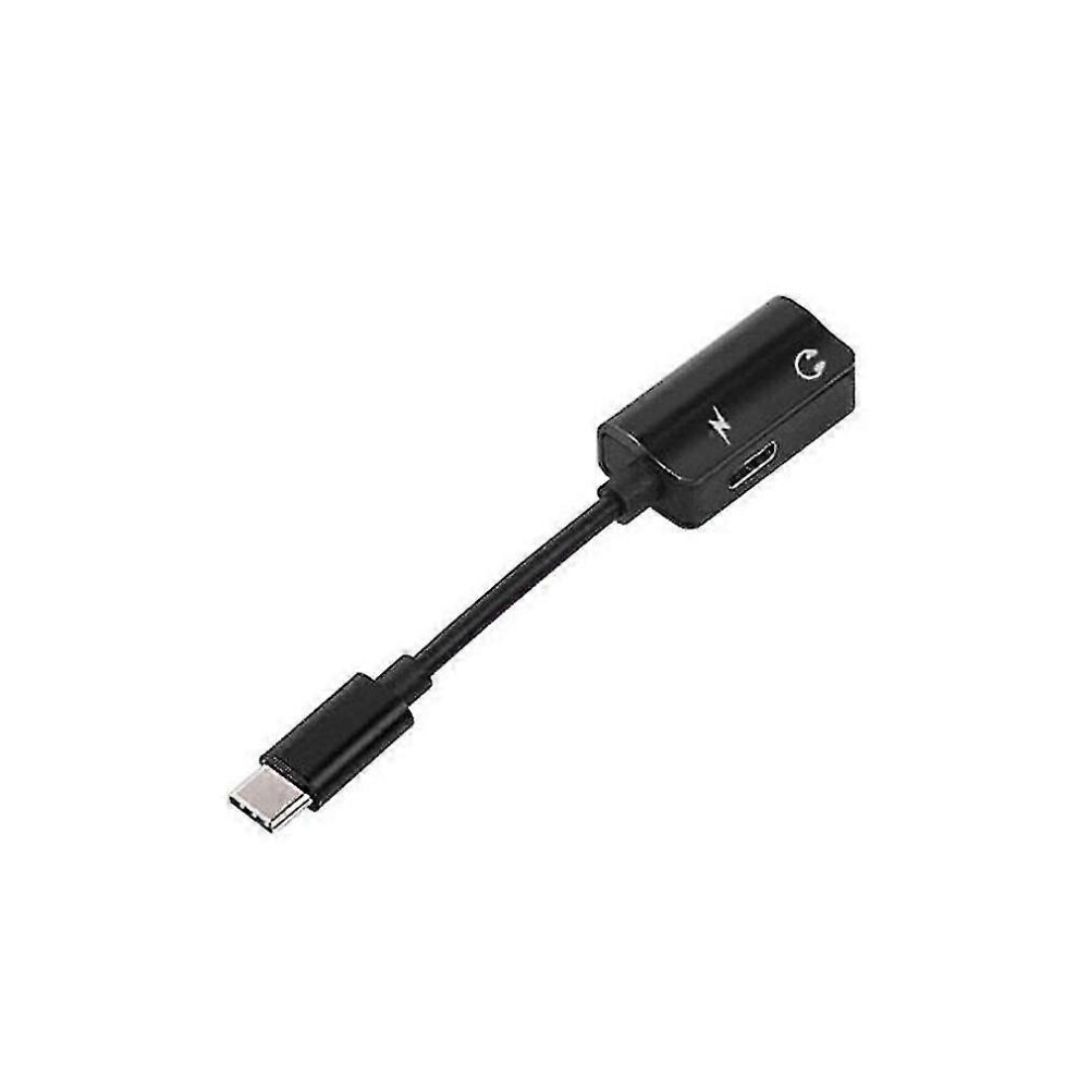 (, One Size) Usb-C Type-C To 3.5Mm Jack Aux Headphone Audio Splitter Charging Adapter Cable Gold 5063611395670