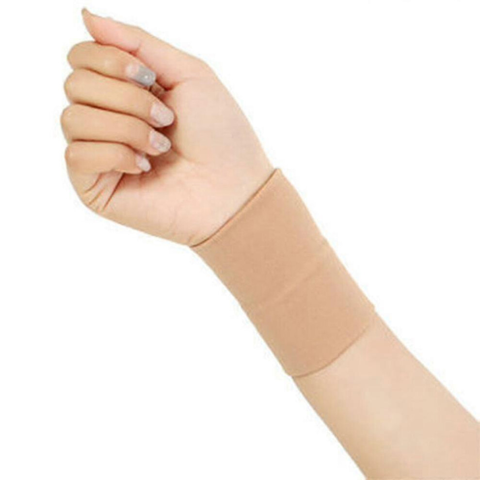 Wrezatro Black (Xl, ) Compression Wrist Protector Sleeve Sport Wrist Brace Support Wrist Wrap Elastic Wristband