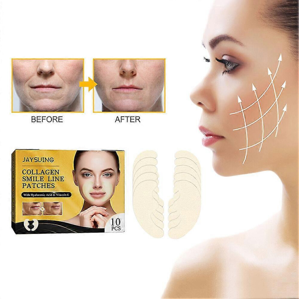 Photos - Facial Mask Collagen Frown Line Removal Gel Patch Nasolabial Folds Facial Forehead Masks Anti-aging Face Lift(20pcs with box, One size)