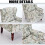 (Bird) High Wing Back Armchair Fabric Chair 1