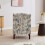 (Bird) High Wing Back Armchair Fabric Chair 5