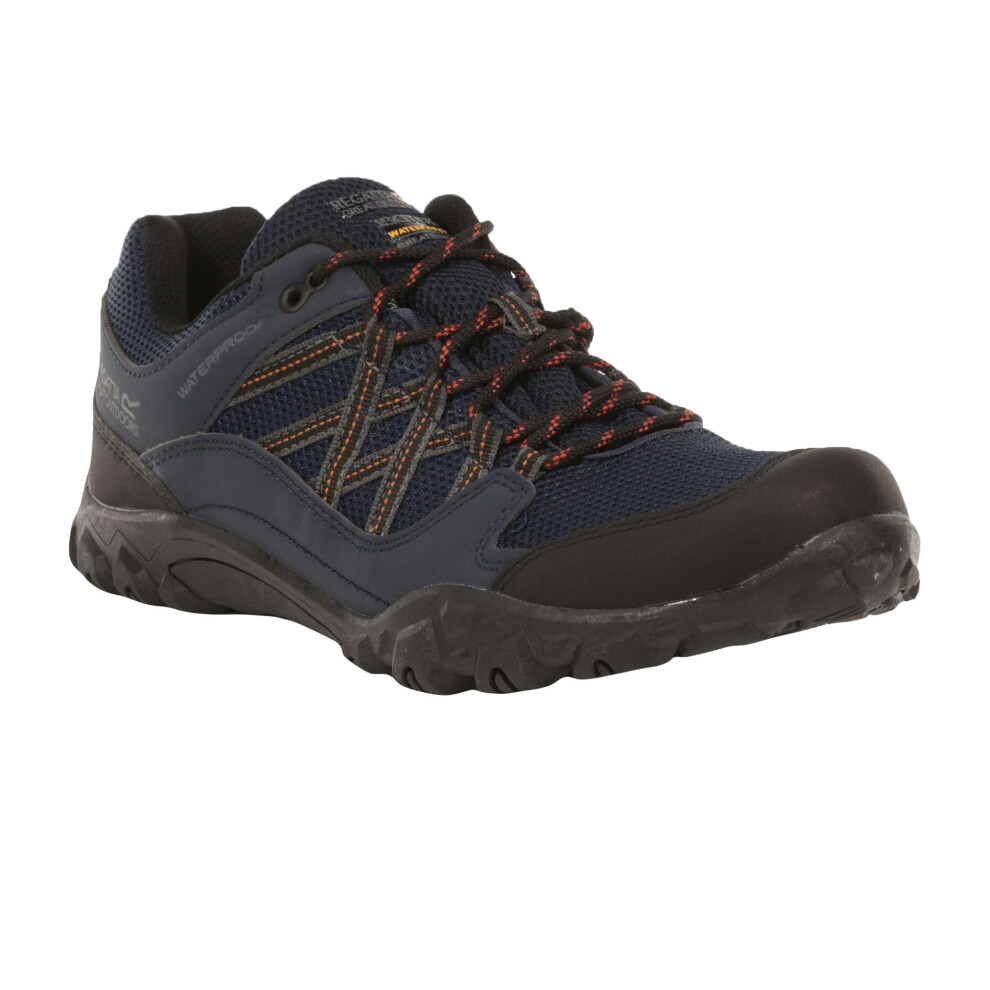 (6 UK, Navy/Burnt Umber) Regatta Mens Edgepoint III Low Rise Hiking Shoes