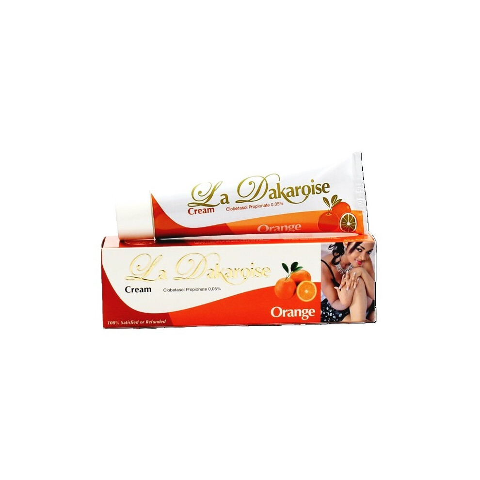 La Dakaroise Vitamin C Beauty Cream - Orange Extract | Nourishing Cream for Glowing Healthy Skin | Face, Hand & Body Moisturizer